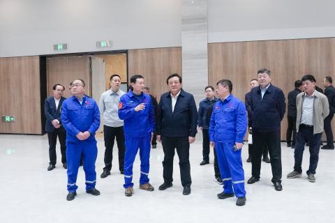 江成到裕龙石化产业园调研}