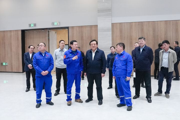 江成到裕龙石化产业园调研